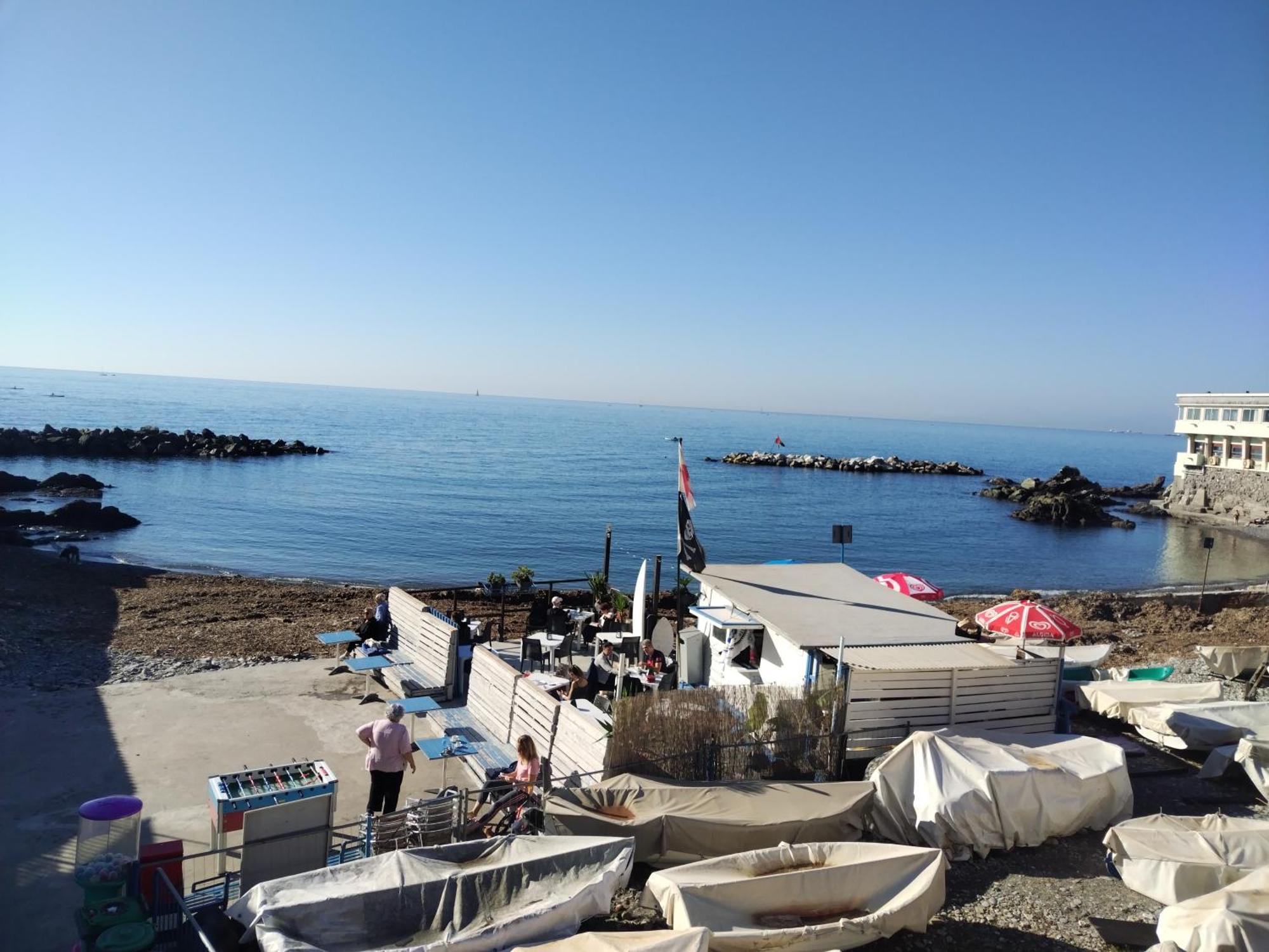 Apartamento Casa Tabata Fronte Mare Génova Exterior foto
